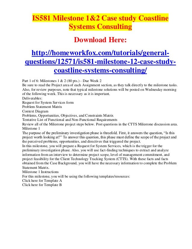 case study ctts milestone 3 solution case study ctts milestone 3 solution